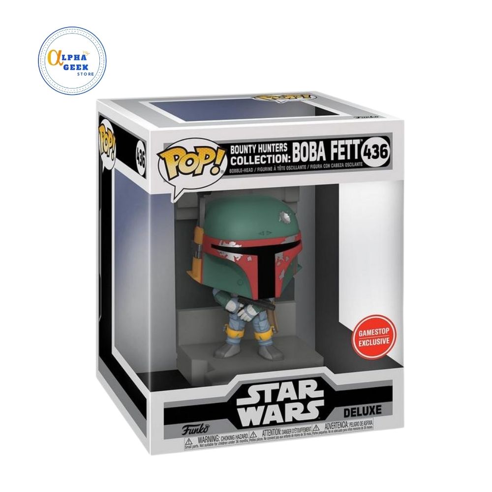 Figurine Pop Star Wars 5 : L'Empire Contre-Attaque #1 pas cher : Boba Fett - Die-Cast